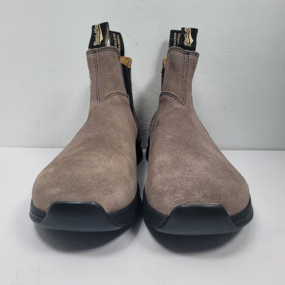 Blundstone 2145 Men's Rustic Brown Suede Chelsea Boots US Size 8.5 - Picture 3 of 9
